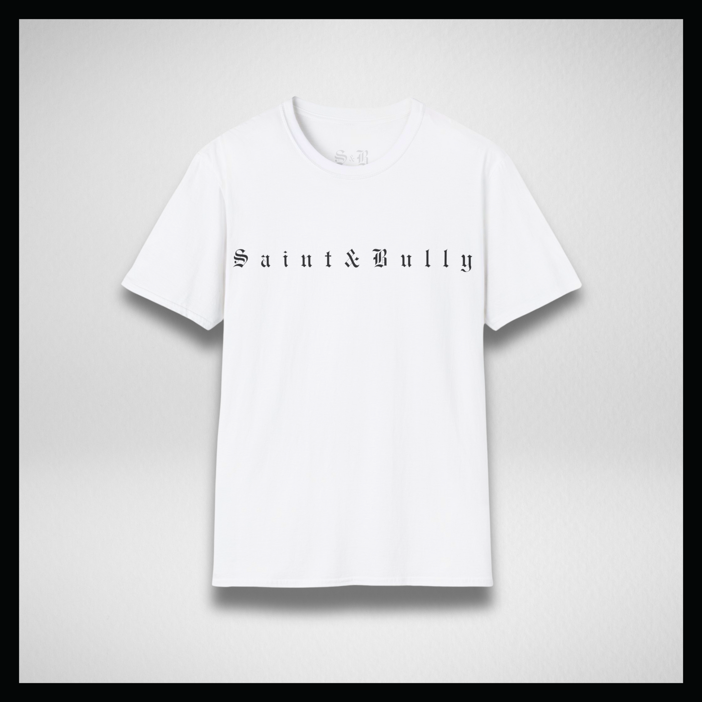 Maglietta bianco, 4 angeli di metallo
