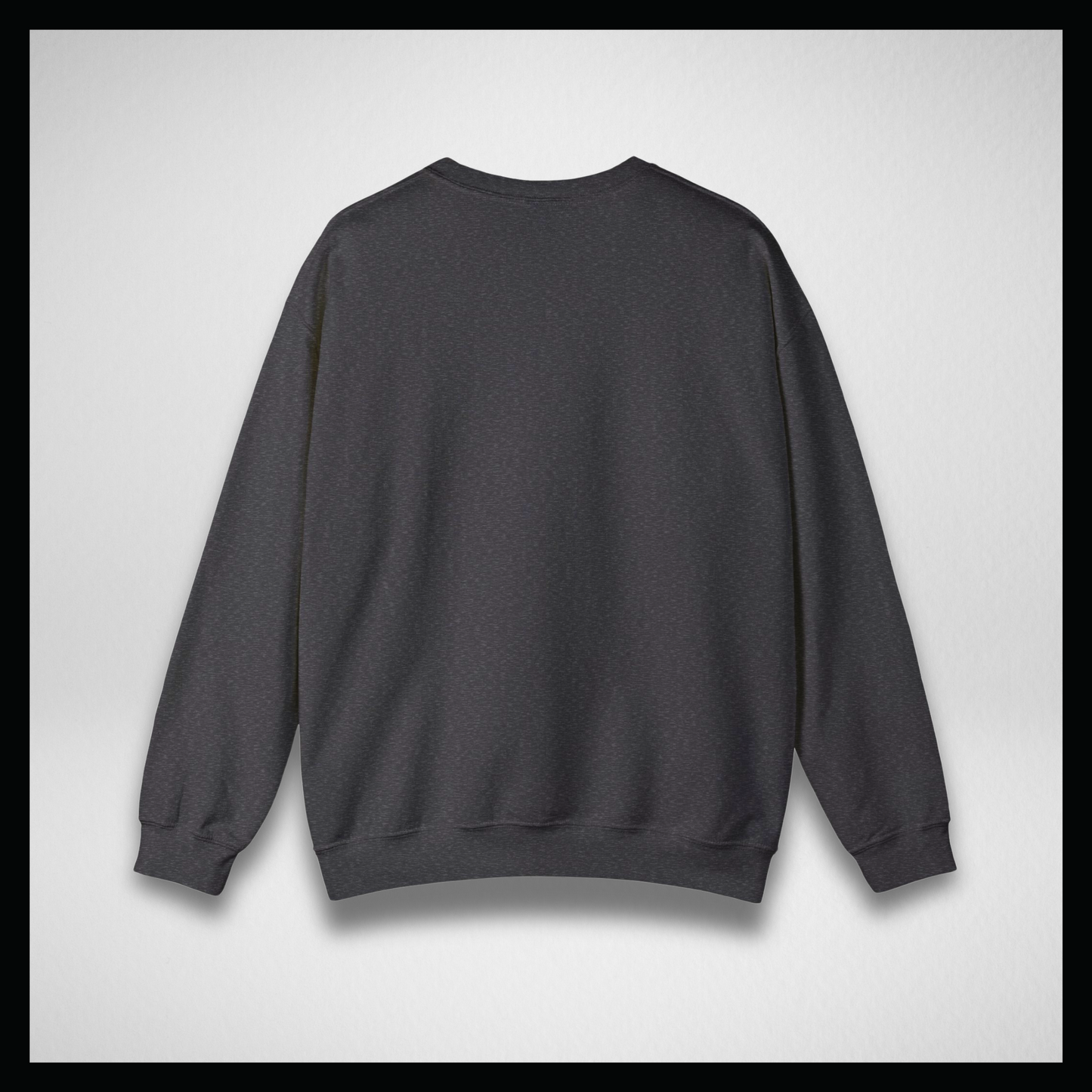 Girocollo grigio scuro, college style